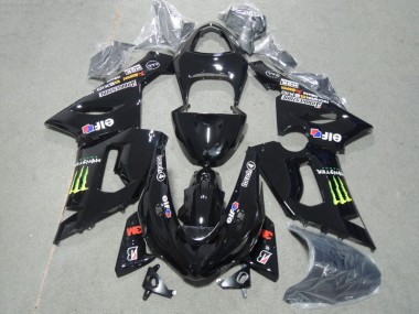 3M Touch4 Monster Noir 05-06 ZX6R Carénages Moto