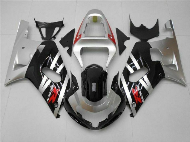 Argent 01-03 GSXR 600/750 Carénage Moto Argent 01-03 GSXR 600/750 Carénage Moto