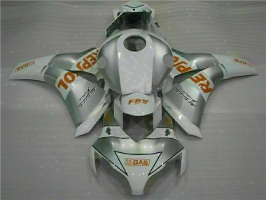 Argent 08-11 CBR1000RR Carénage Moto