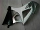 Argent Blanc 07-08 GSXR 1000 Carénage Moto
