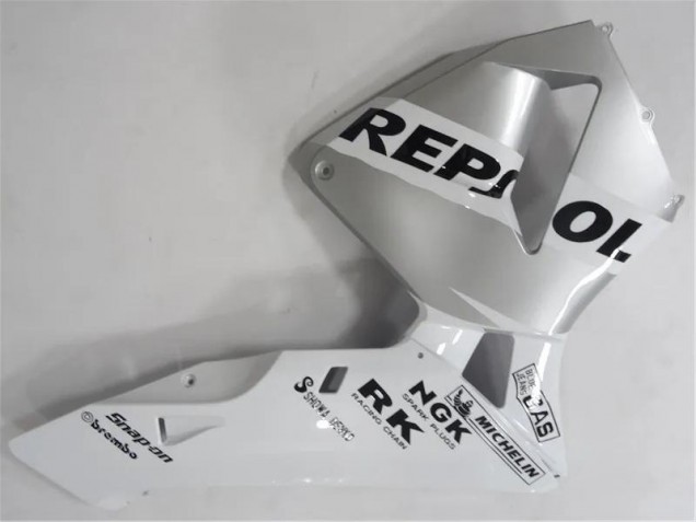 Argent Blanc Noir Repsol 03-04 CBR600RR Carénage Moto Argent Blanc Noir Repsol 03-04 CBR600RR Carénage Moto