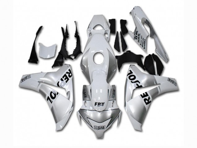 Argent Blanc Repsol 08-11 CBR1000RR Carénage Moto Argent Blanc Repsol 08-11 CBR1000RR Carénage Moto