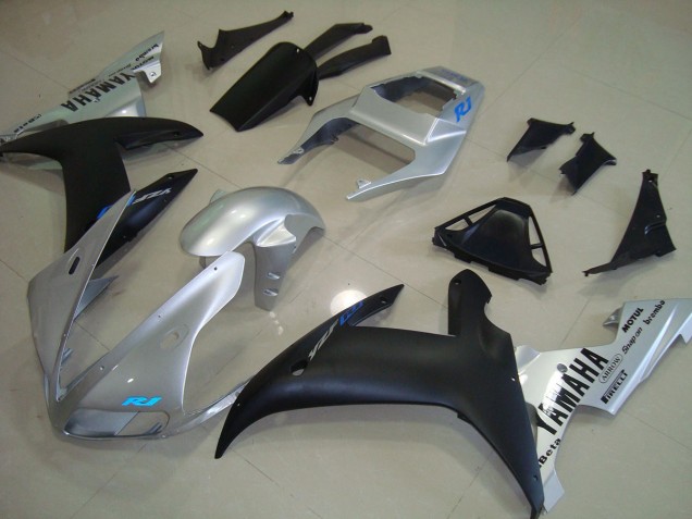 Argent Bleu 02-03 YZF R1 Carénage Moto Argent Bleu 02-03 YZF R1 Carénage Moto