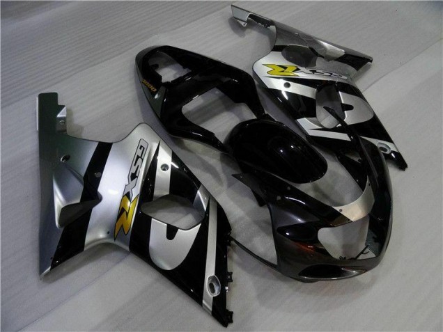 Argent Noir 00-02 GSXR 1000 Carénage Moto Argent Noir 00-02 GSXR 1000 Carénage Moto