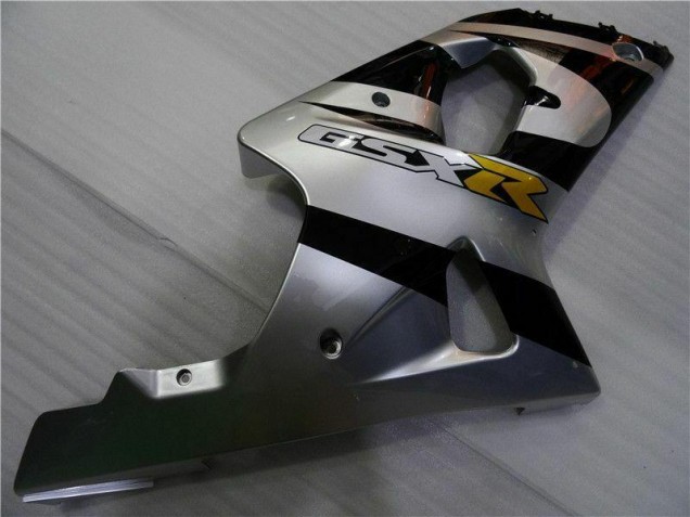 Argent Noir 00-02 GSXR 1000 Carénage Moto Argent Noir 00-02 GSXR 1000 Carénage Moto