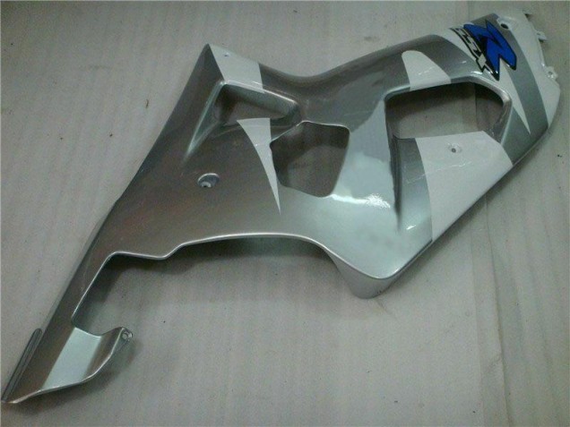 Argent Noir 01-03 GSXR 600/750 Carénages Moto Argent Noir 01-03 GSXR 600/750 Carénages Moto