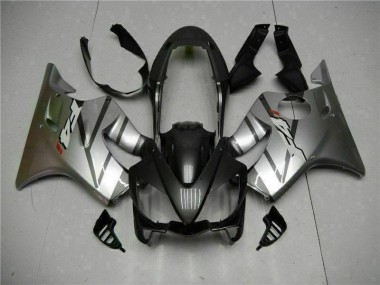 Argent Noir 04-07 CBR600 F4i Carénage Moto