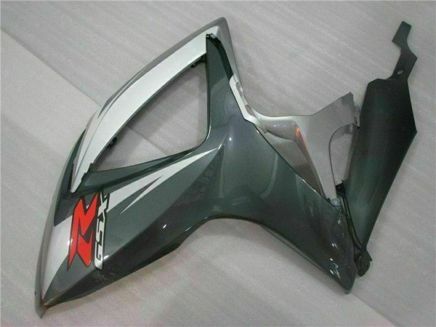 Argent Noir 06-07 GSXR 600/750 Carénage Moto Argent Noir 06-07 GSXR 600/750 Carénage Moto