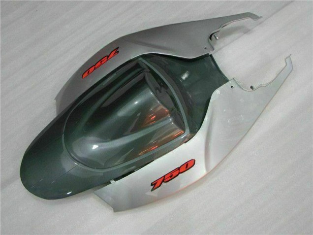 Argent Noir 06-07 GSXR 600/750 Carénage Moto Argent Noir 06-07 GSXR 600/750 Carénage Moto