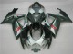 Argent Noir 06-07 GSXR 600/750 Carénage Moto Argent Noir 06-07 GSXR 600/750 Carénage Moto