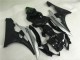 Argent Noir 06-07 YZF R6 Carénage Moto Argent Noir 06-07 YZF R6 Carénage Moto