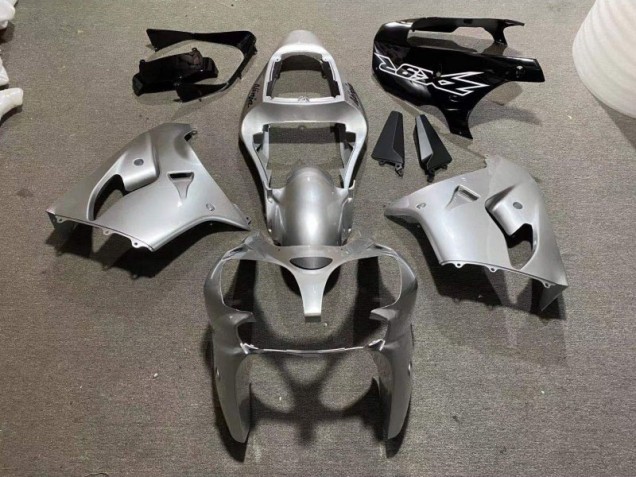 Argent Noir Brillant 02-03 ZX9R Carénage Moto Argent Noir Brillant 02-03 ZX9R Carénage Moto