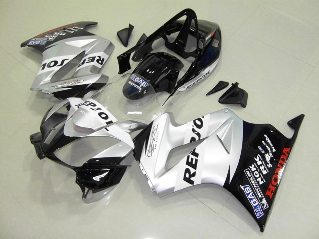 Argent Repsol 02-13 VFR800 Carénages Moto