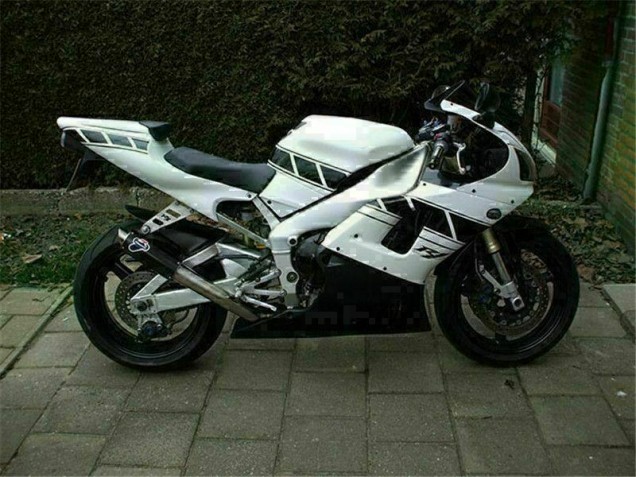 Blanc 00-01 YZF R1 Carénages Moto Blanc 00-01 YZF R1 Carénages Moto