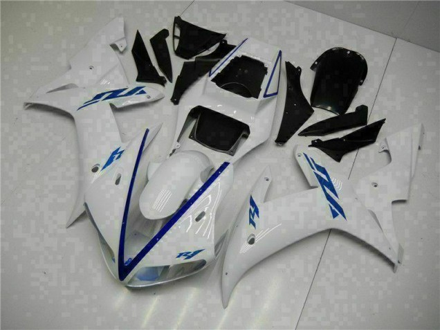 Blanc 02-03 YZF R1 Carénage Moto Blanc 02-03 YZF R1 Carénage Moto