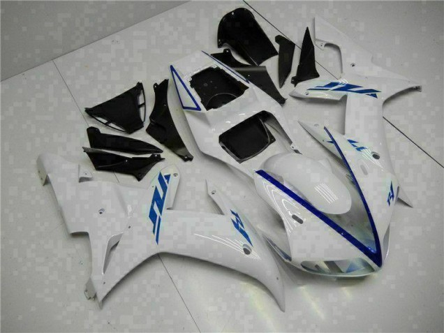 Blanc 02-03 YZF R1 Carénage Moto Blanc 02-03 YZF R1 Carénage Moto
