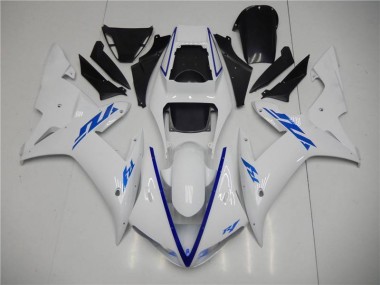 Blanc 02-03 YZF R1 Kit Carénages Motos