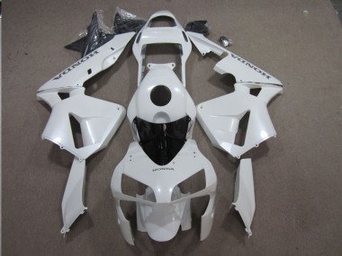 Blanc 03-04 CBR600RR Kit Carénages Motos Complet