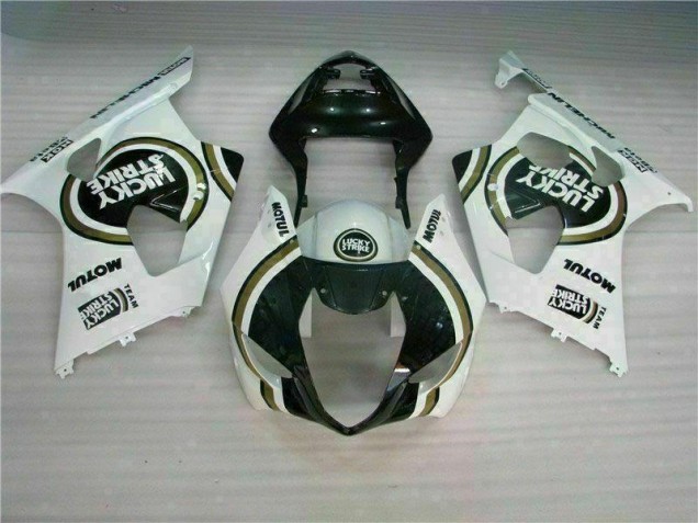 Blanc 03-04 GSXR 1000 Carénages Moto