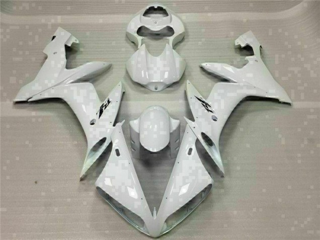 Blanc 04-06 YZF R1 Carénage Moto Blanc 04-06 YZF R1 Carénage Moto