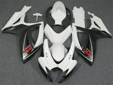 Blanc 06-07 GSXR 600/750 Carénage Moto