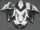 Blanc 06-07 GSXR 600/750 Carénage Moto Blanc 06-07 GSXR 600/750 Carénage Moto