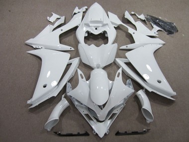 Blanc 07-08 YZF R1 Kit Carénages Motos Complet