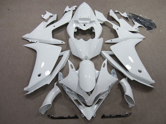Blanc 07-08 YZF R1 Kit Carénages Motos Complet Blanc 07-08 YZF R1 Kit Carénages Motos Complet