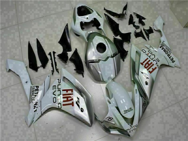 Blanc 07-08 YZF R1 Kit Carénages Motos & Plastique Blanc 07-08 YZF R1 Kit Carénages Motos & Plastique