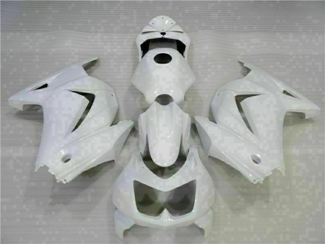 Blanc 08-12 EX250 Carénage Moto Blanc 08-12 EX250 Carénage Moto