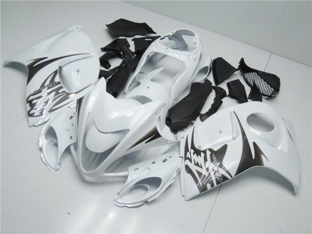 Blanc 08-19 GSXR 1300 Hayabusa Carénage Moto