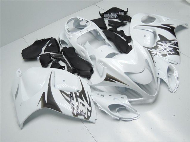 Blanc 08-19 GSXR 1300 Hayabusa Carénage Moto