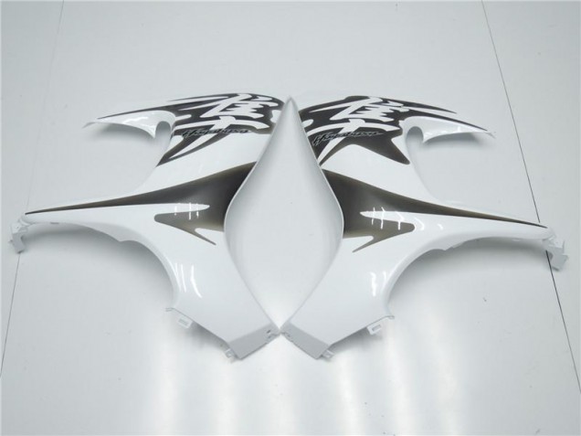 Blanc 08-19 GSXR 1300 Hayabusa Carénage Moto