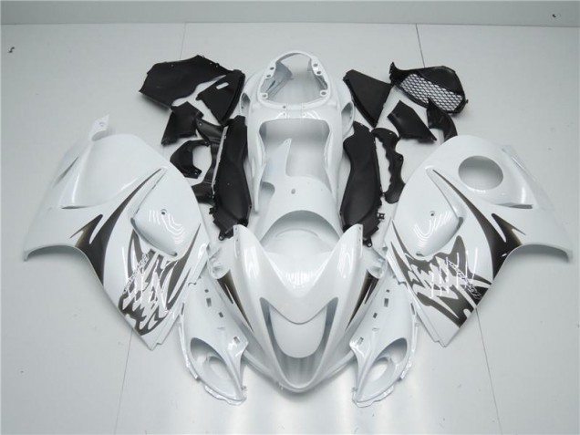 Blanc 08-19 GSXR 1300 Hayabusa Carénage Moto