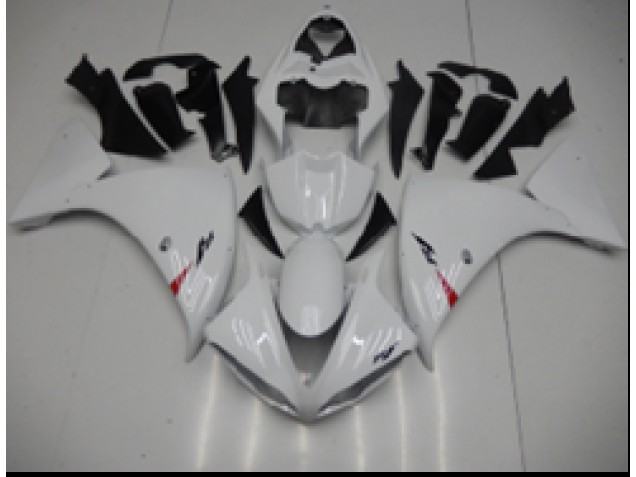 Blanc 09-11 YZF R1 Carénage Moto Blanc 09-11 YZF R1 Carénage Moto