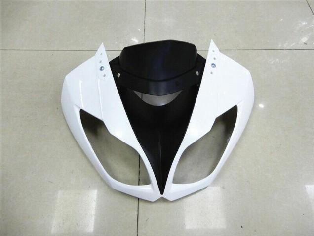 Blanc 09-12 ZX6R Carénage Moto Blanc 09-12 ZX6R Carénage Moto