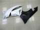 Blanc 09-12 ZX6R Carénage Moto Blanc 09-12 ZX6R Carénage Moto