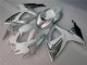 Blanc Argent 06-07 GSXR 600/750 Carénages Moto Blanc Argent 06-07 GSXR 600/750 Carénages Moto
