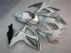 Blanc Argent 06-07 GSXR 600/750 Carénages Moto Blanc Argent 06-07 GSXR 600/750 Carénages Moto