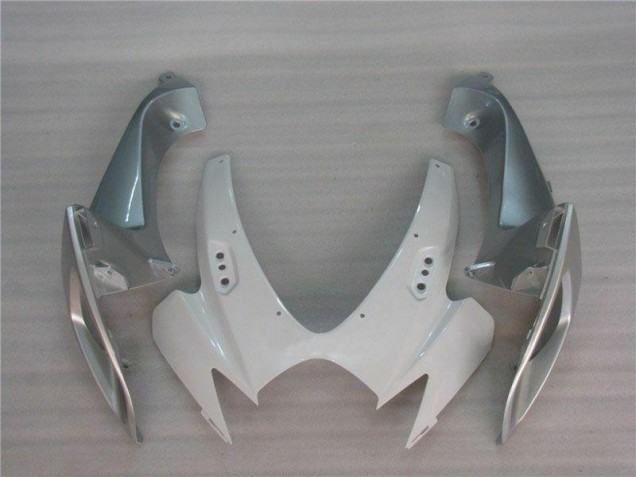 Blanc Argent 06-07 GSXR 600/750 Carénages Moto Blanc Argent 06-07 GSXR 600/750 Carénages Moto