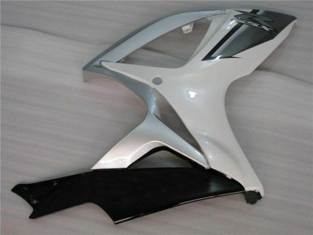 Blanc Argent 06-07 GSXR 600/750 Carénages Moto Blanc Argent 06-07 GSXR 600/750 Carénages Moto