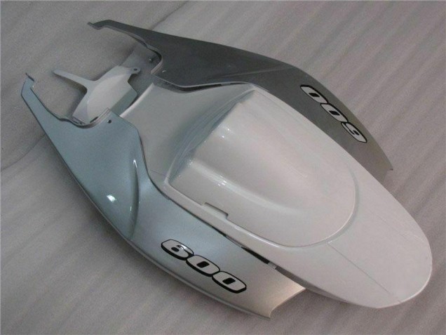 Blanc Argent 06-07 GSXR 600/750 Carénages Moto Blanc Argent 06-07 GSXR 600/750 Carénages Moto