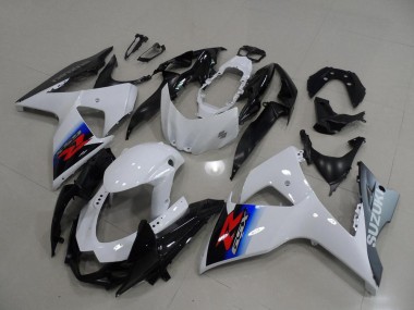 Blanc Argent 09-16 GSXR 1000 Carénage Moto