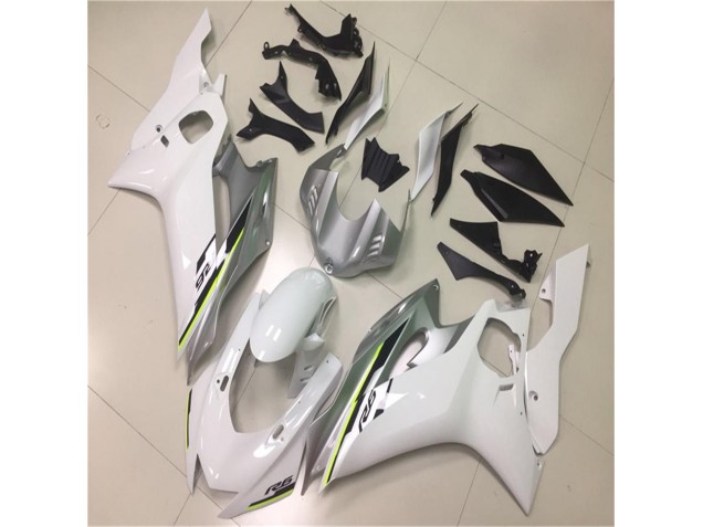 Blanc Argent 17-21 YZF R6 Carénage Moto Blanc Argent 17-21 YZF R6 Carénage Moto
