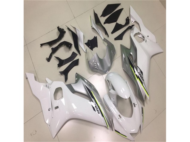 Blanc Argent 17-21 YZF R6 Carénage Moto Blanc Argent 17-21 YZF R6 Carénage Moto