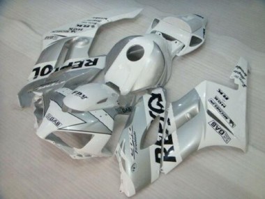 Blanc Argent Noir Repsol 04-05 CBR1000RR Carénages Moto