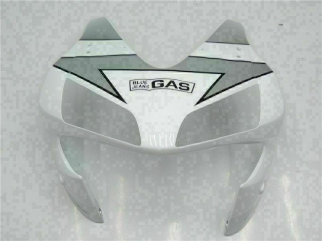 Blanc Argent Repsol 03-04 CBR600RR Carénage Moto Blanc Argent Repsol 03-04 CBR600RR Carénage Moto