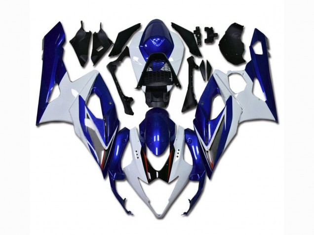 Blanc Bleu 05-06 GSXR 1000 Carrosserie Moto Blanc Bleu 05-06 GSXR 1000 Carrosserie Moto