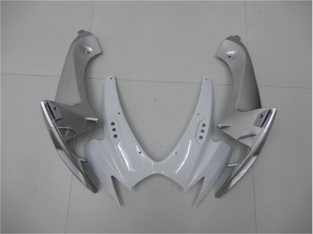 Blanc Bleu 06-07 GSXR 600/750 Carénages Moto Blanc Bleu 06-07 GSXR 600/750 Carénages Moto