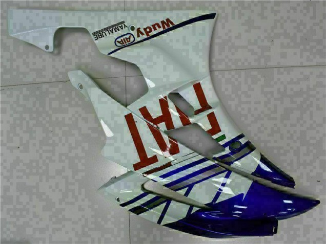 Blanc Bleu 06-07 YZF R6 Carénage Moto Blanc Bleu 06-07 YZF R6 Carénage Moto